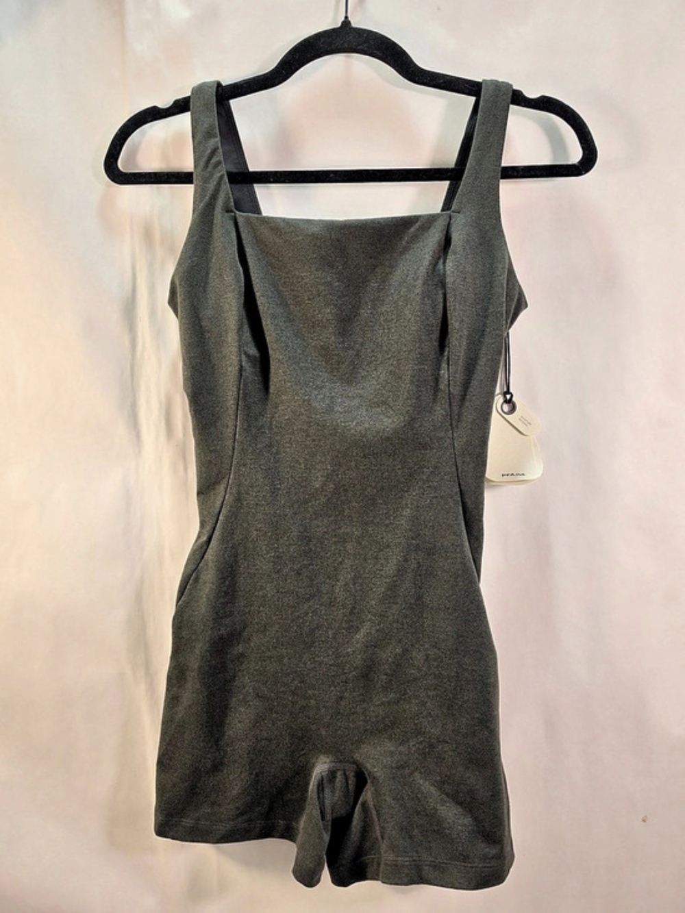 prAna Heavana Hot Spell Shortie Black Heather Athletic Jumper - XS